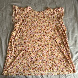 Torrid Super Soft Floral Tee Size 3
